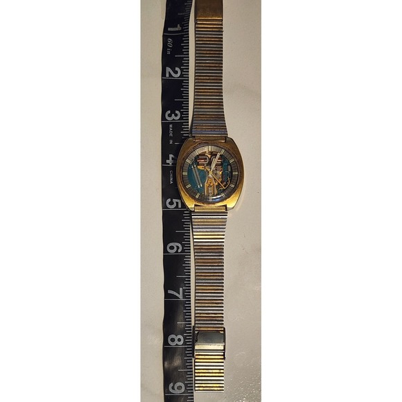 Vintage Bulova Accutron 214 Spaceview Watch READ NOTE